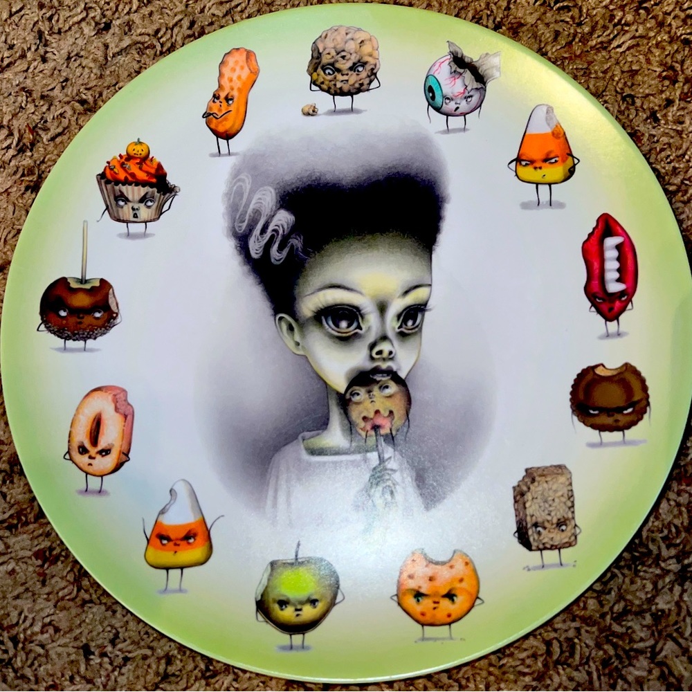 RARE Mab Graves 2016 limited Edition The Bride - Just One Bite 10” plate